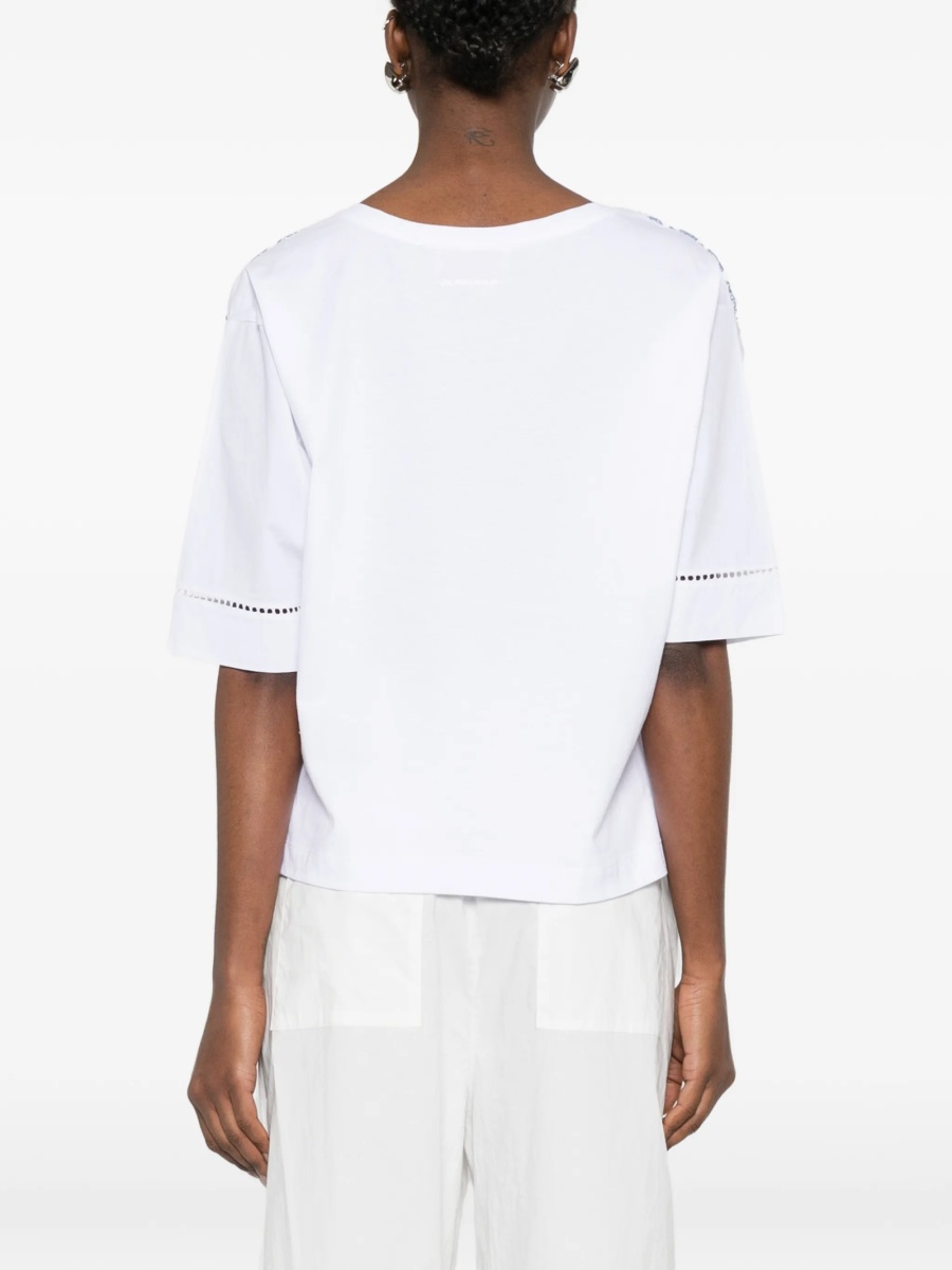 Tricou Ermanno Scervino alb - Img 4