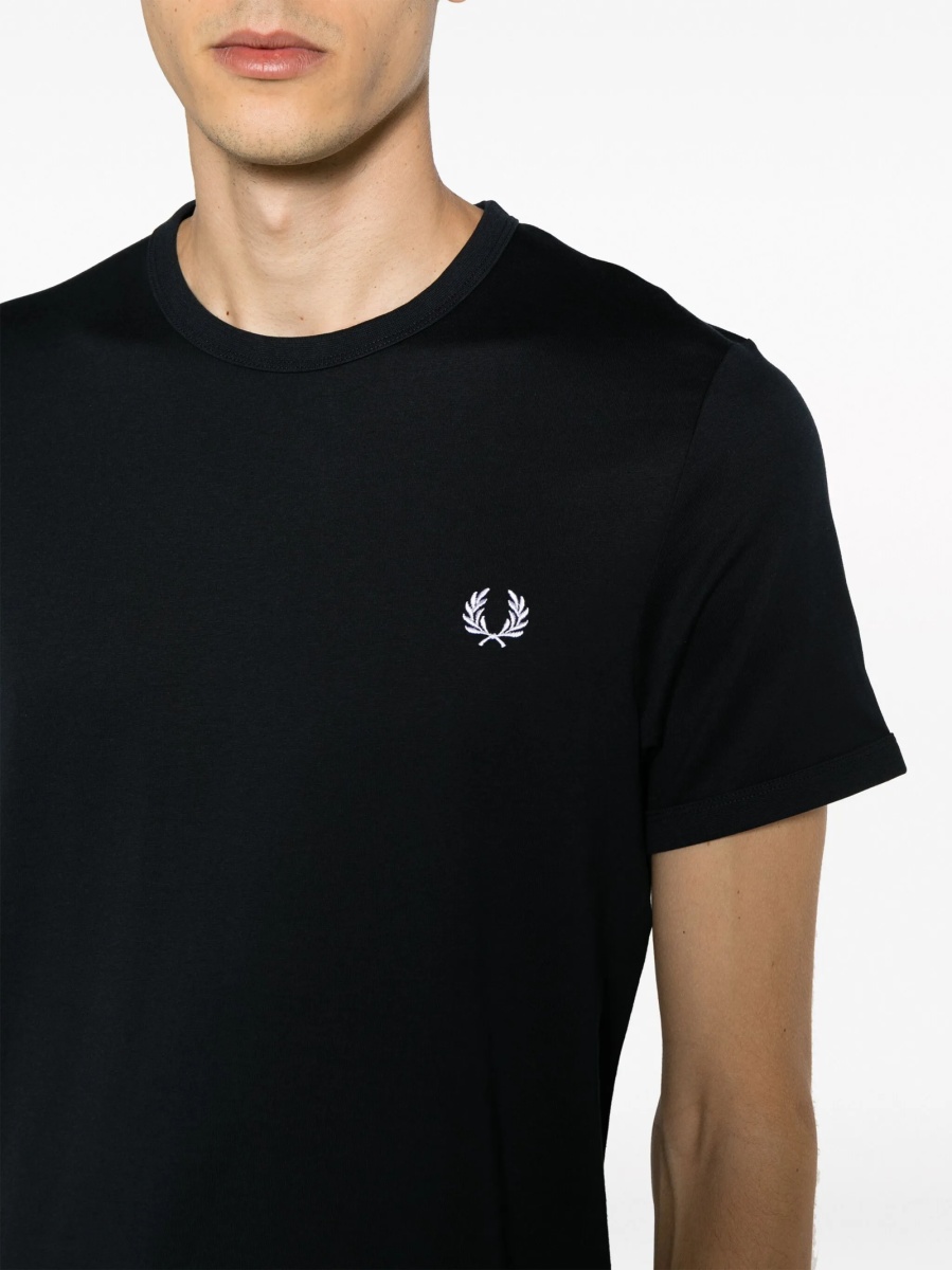 Tricou Fred Perry albastru - Img 5
