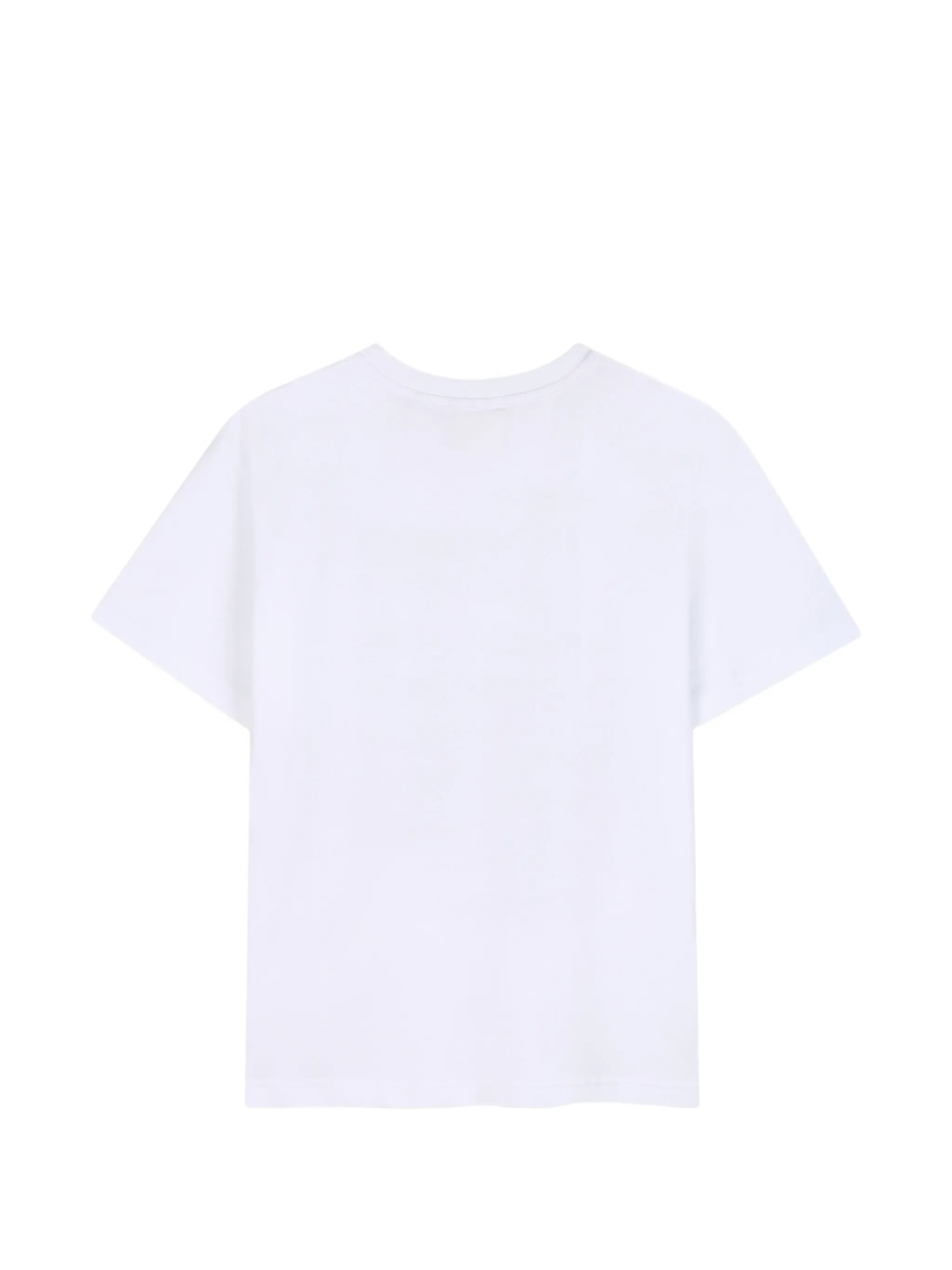 Tricou Givenchy alb din bumbac organic - Img 2