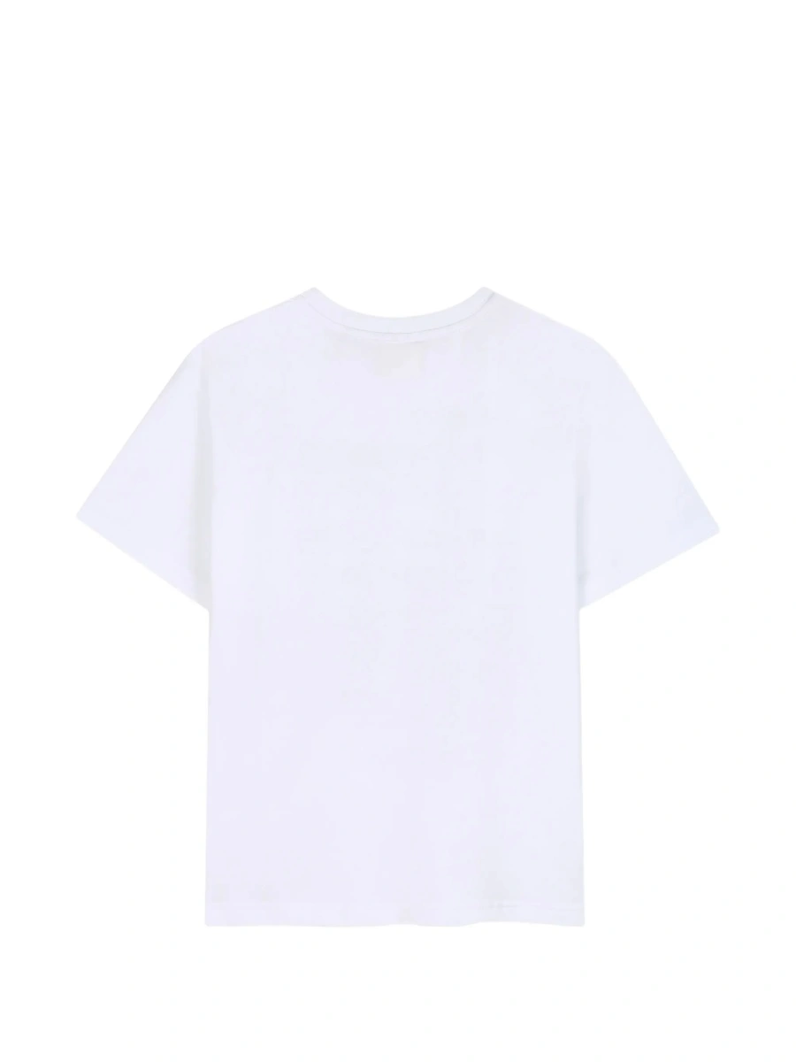 Tricou Givenchy alb din bumbac organic - Img 2