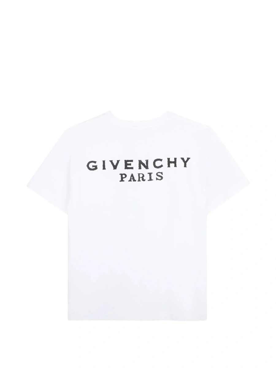 Tricou Givenchy alb din bumbac - Img 4