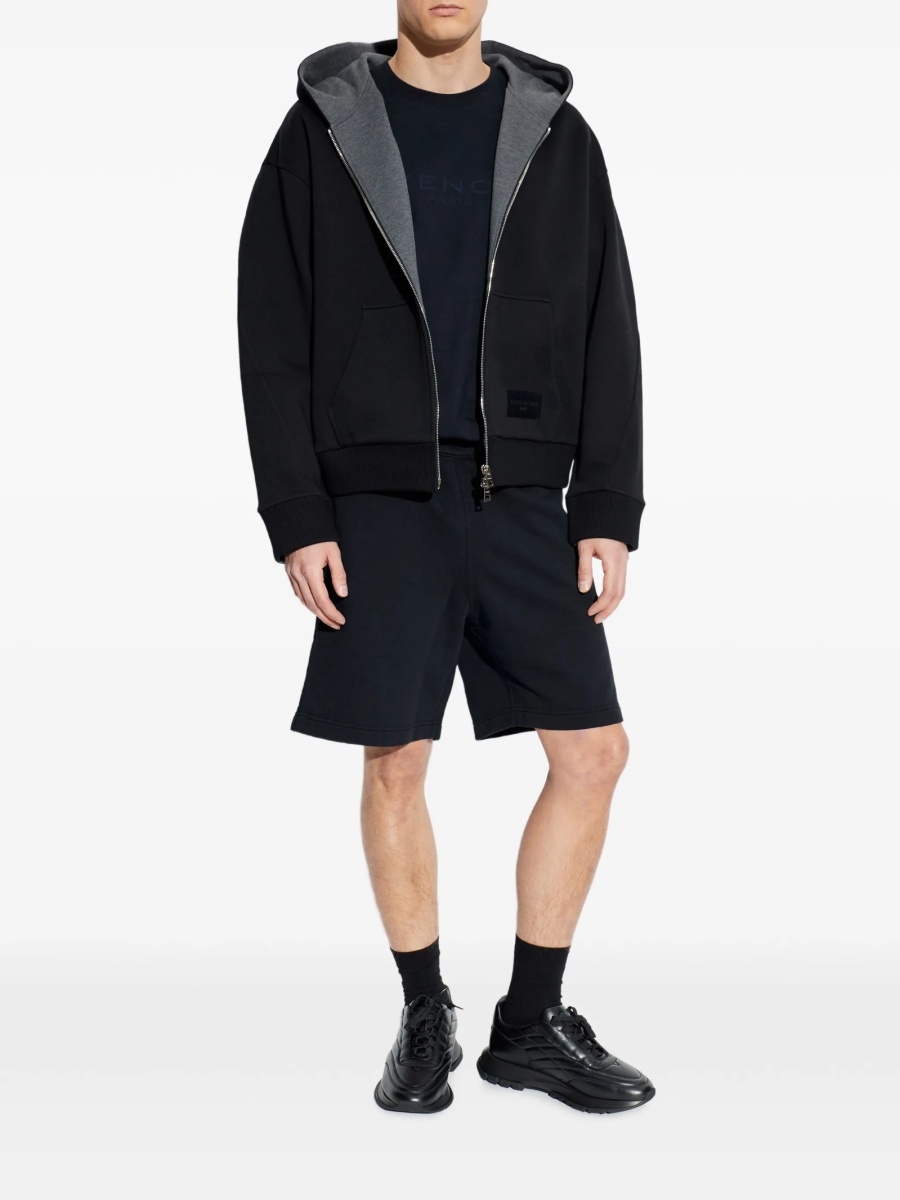 Tricou Givenchy albastru din bumbac - Img 2