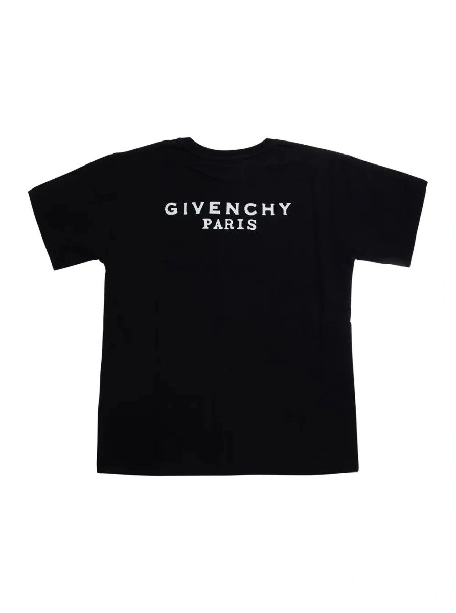 Tricou Givenchy negru din bumbac - Img 2