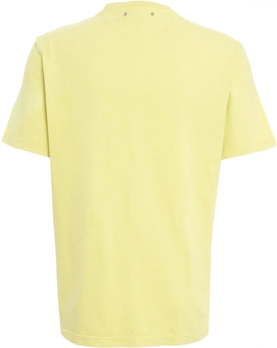Tricou Golden Goose galben - Img 3