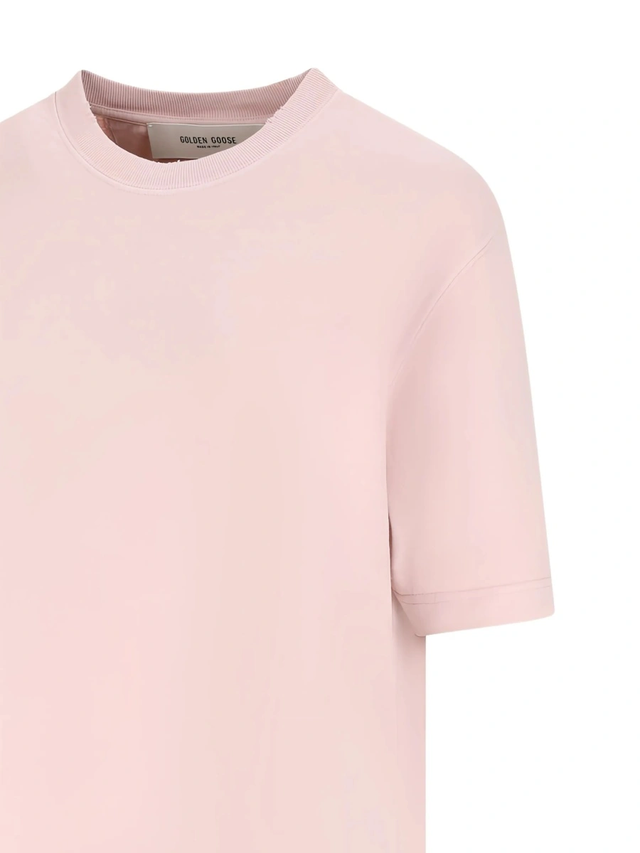 Tricou Golden Goose roz - Img 3