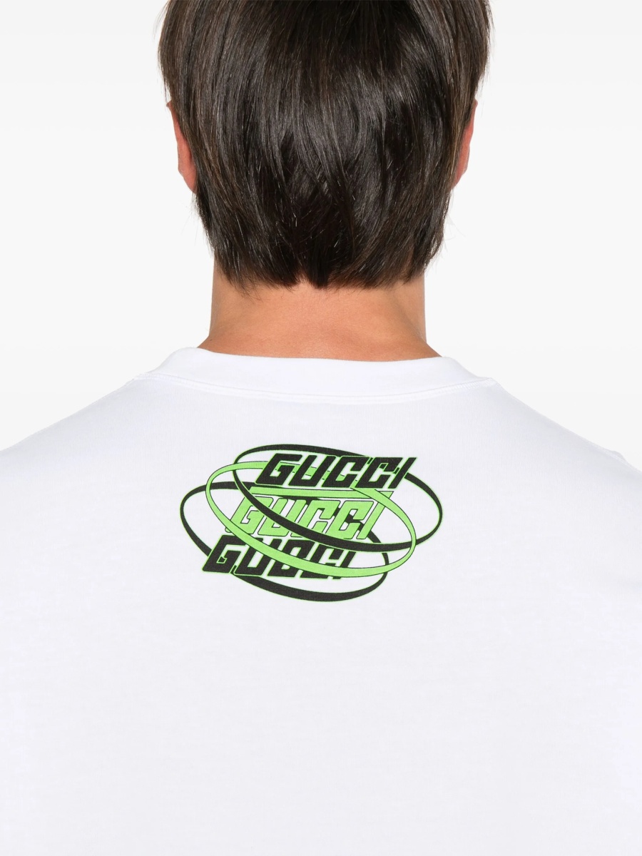 Tricou Gucci alb - Img 5