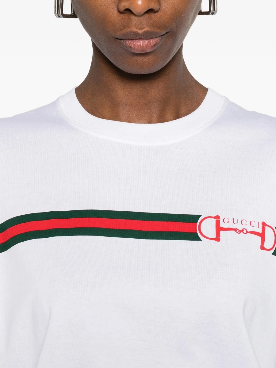 Tricou Gucci alb - Img 5