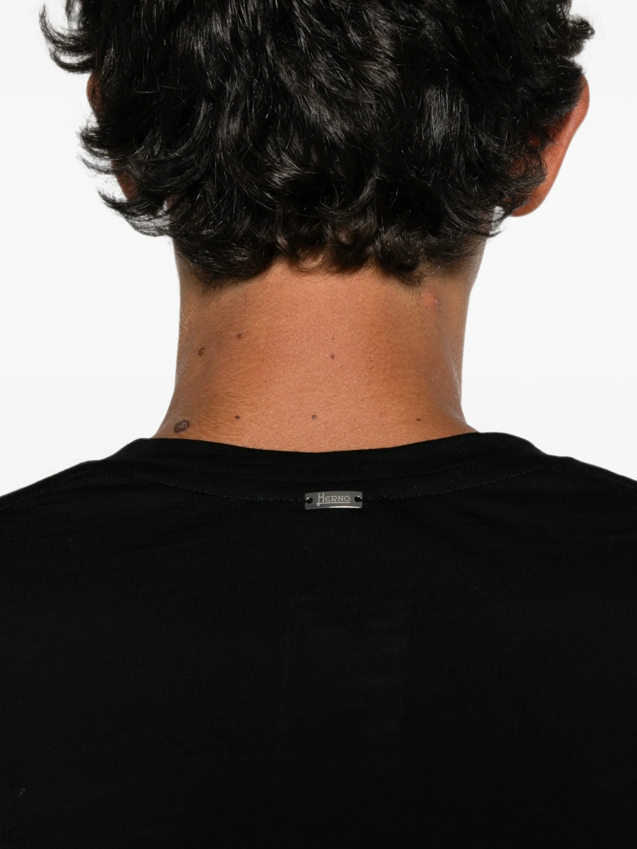 Tricou Herno negru din lana - Img 5