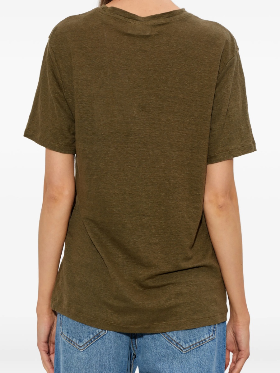 Tricou ISABEL MARANT ETOILE verde - Img 3