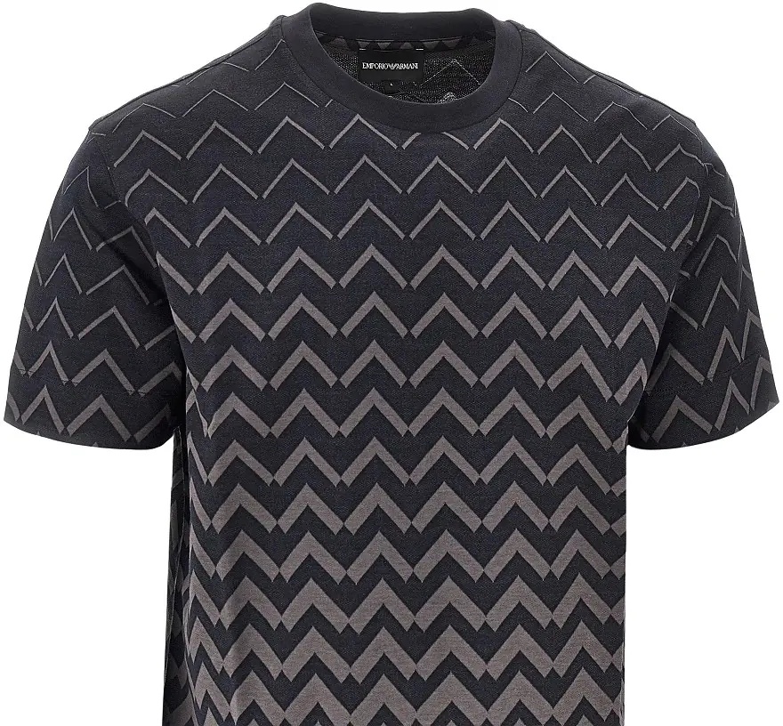 Tricou Jacquard jersey T-shirt - Img 2