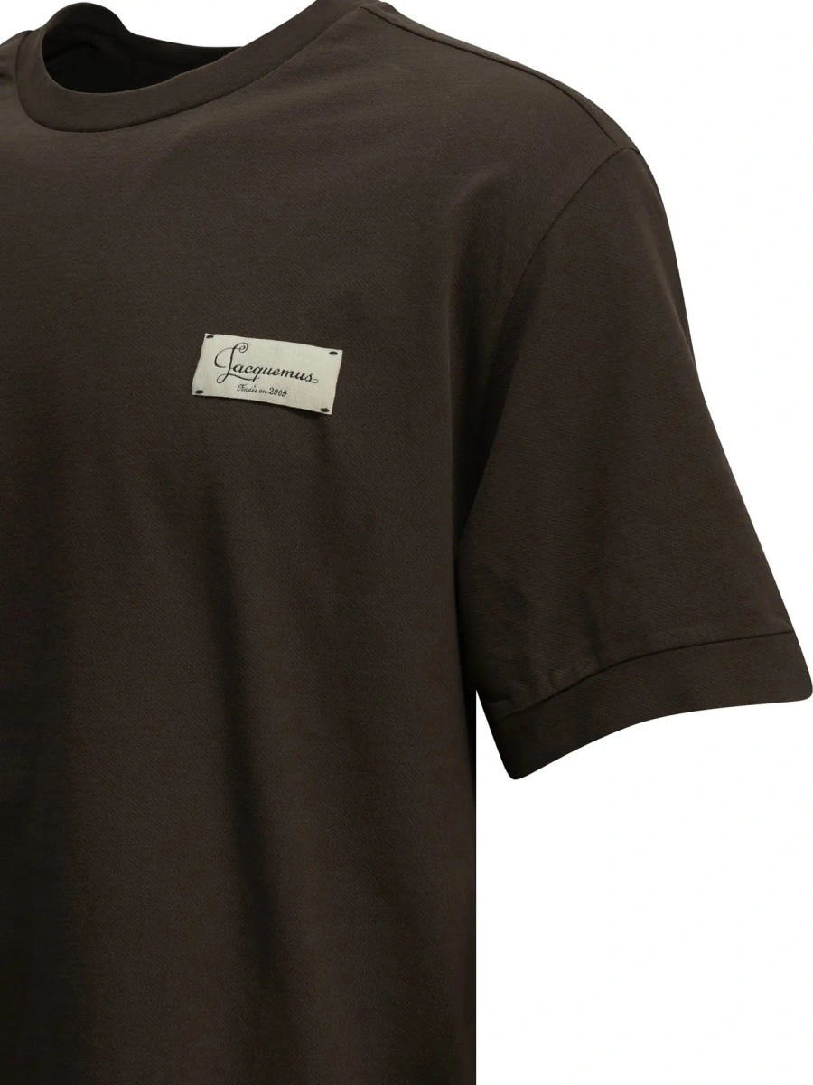 Tricou JACQUEMUS maro - Img 4