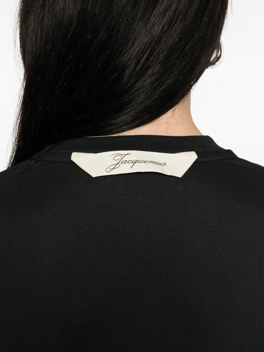 Tricou JACQUEMUS negru - Img 4