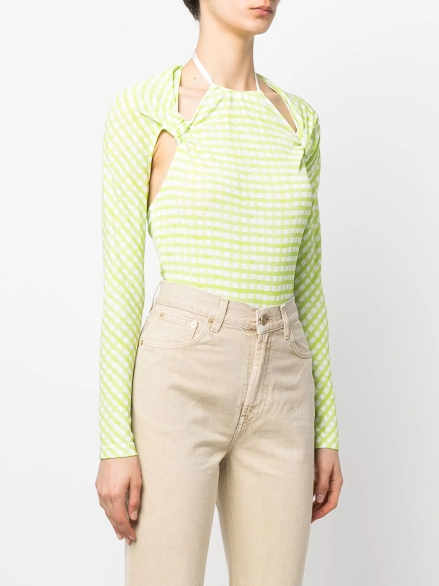 Tricou JACQUEMUS verde - Img 3