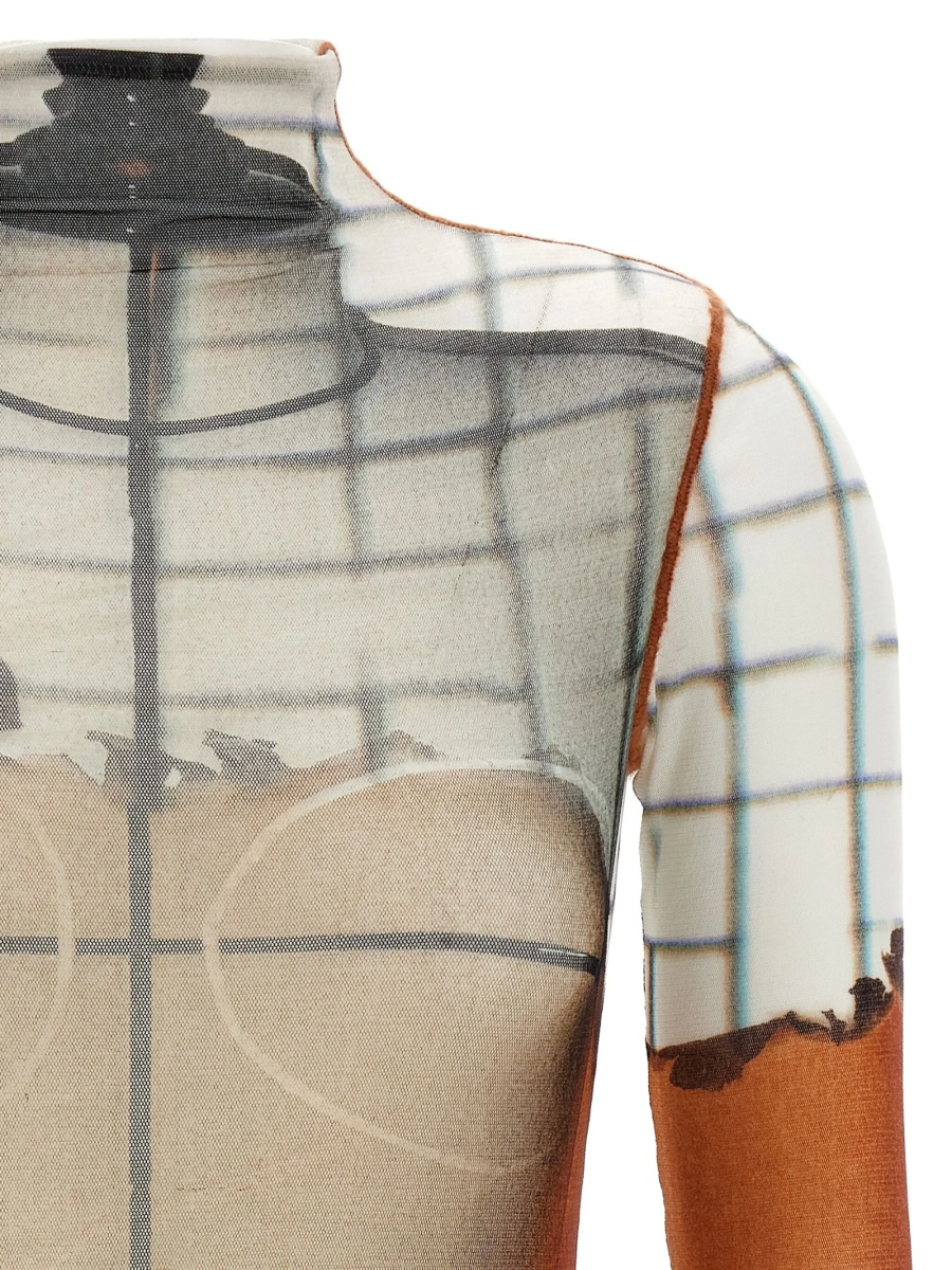 Tricou Jean Paul Gaultier portocaliu - Img 4