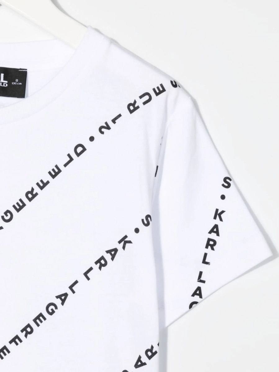 Tricou Karl Lagerfeld alb - Img 3