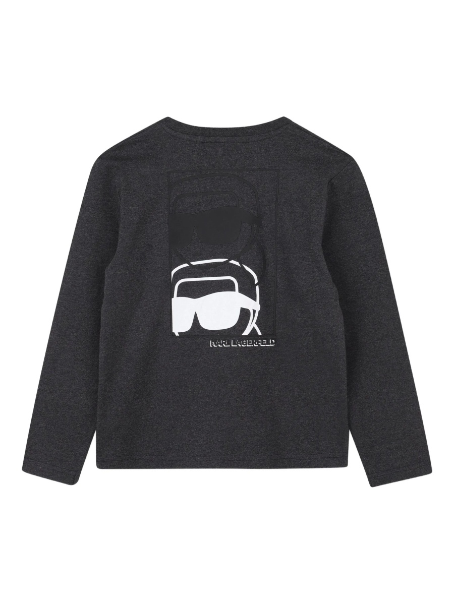 Tricou Karl Lagerfeld gri - Img 2