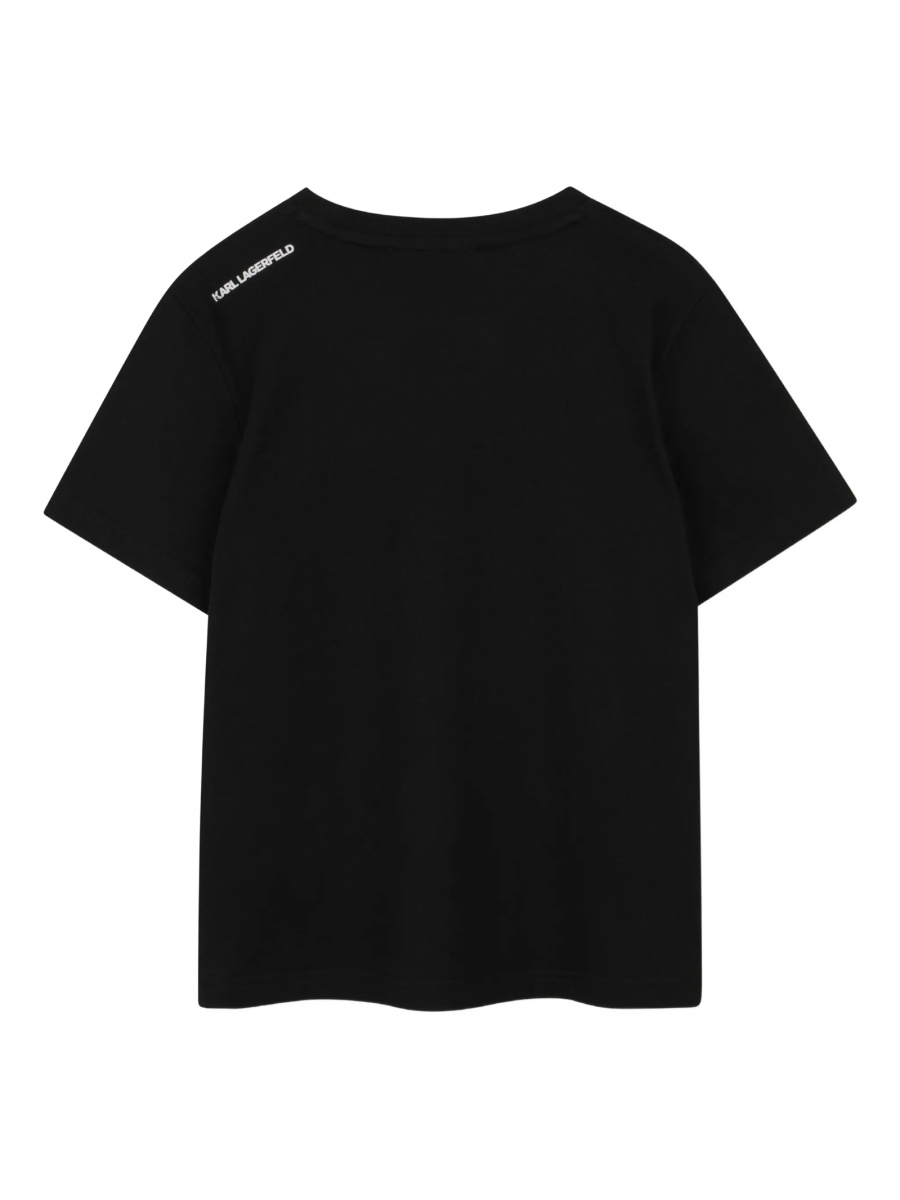 Tricou Karl Lagerfeld negru - Img 2