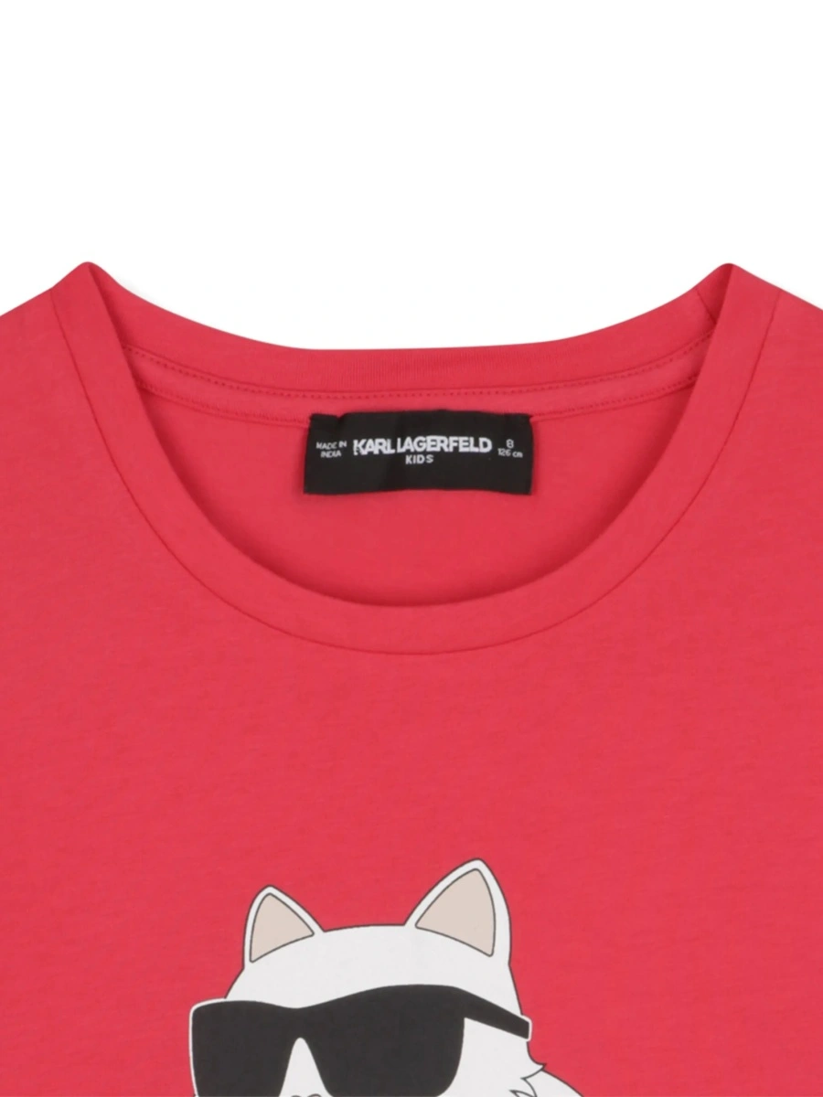 Tricou Karl Lagerfeld rosu - Img 3