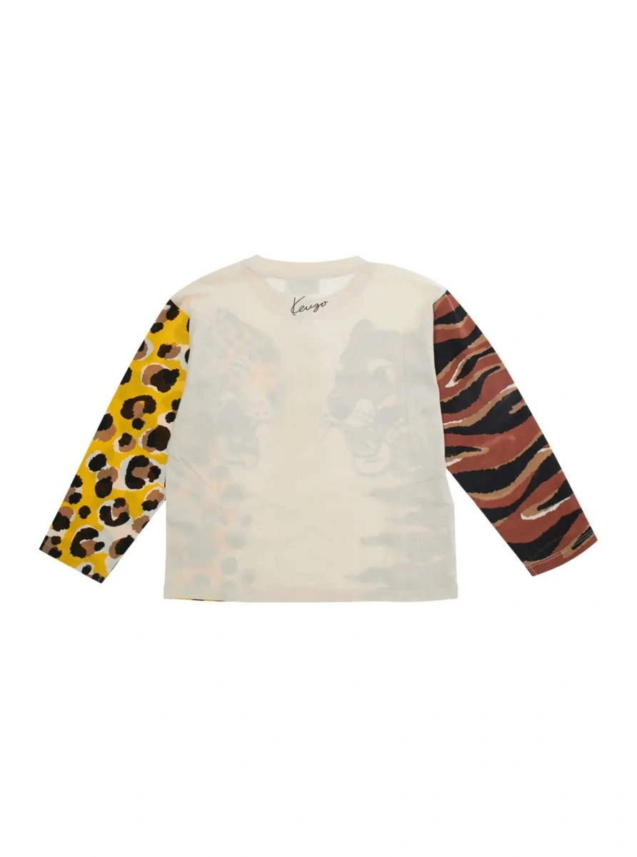 Tricou Kenzo multicolor din bumbac - Img 2