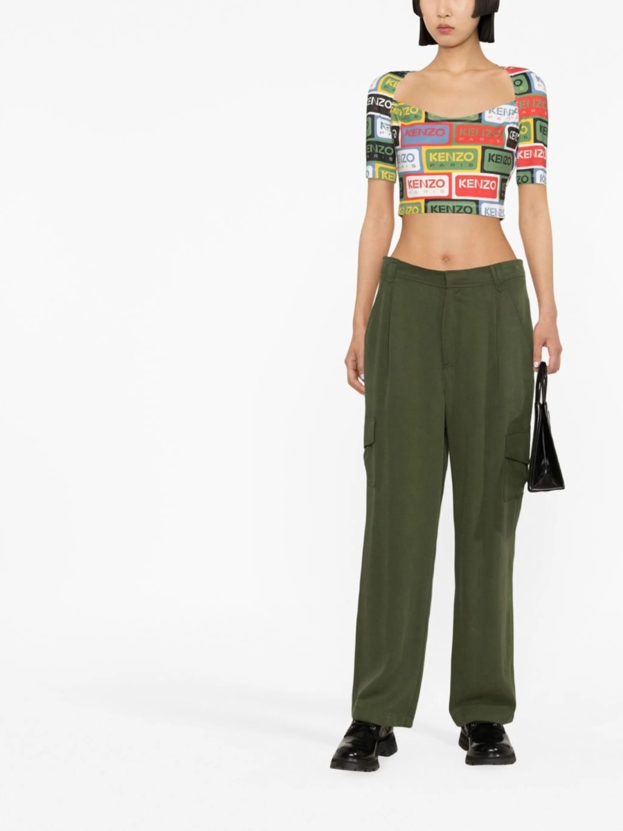 Tricou Kenzo verde - Img 2