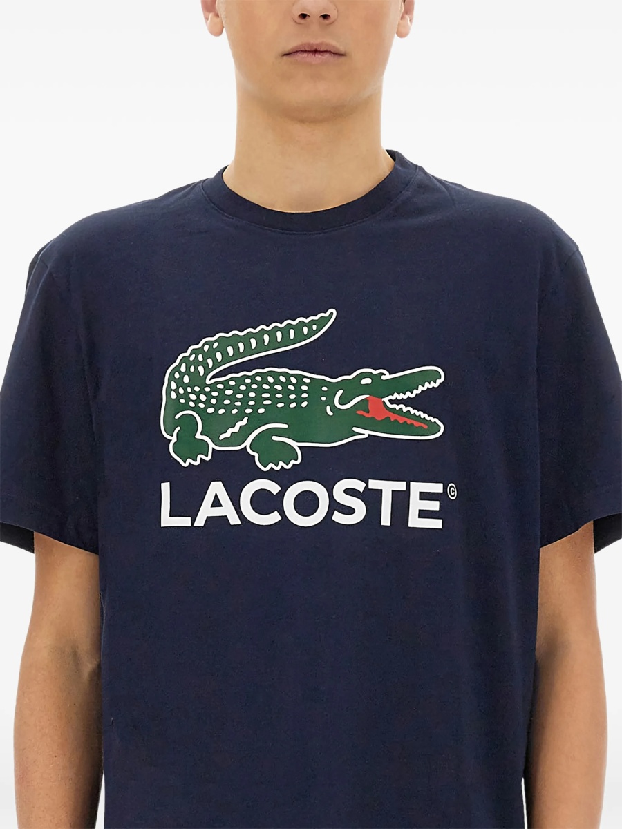 Tricou Lacoste albastru - Img 2