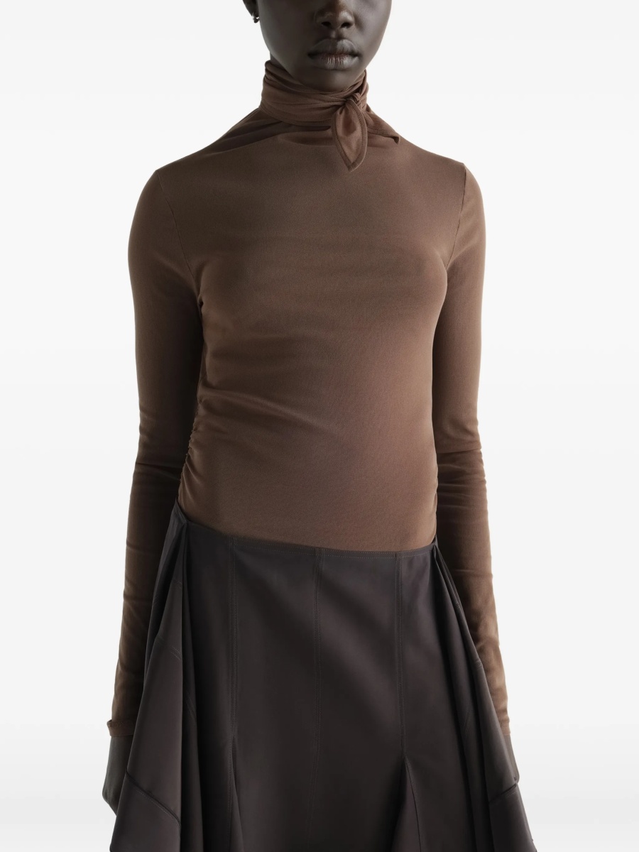 Tricou LEMAIRE maro - Img 3