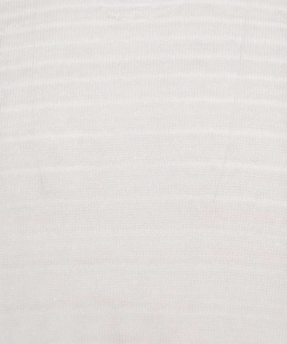 Tricou Linen blend knit t-shirt - Img 4