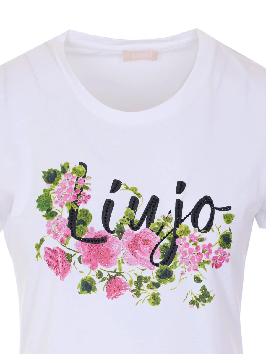 Tricou Liu Jo White alb - Img 4