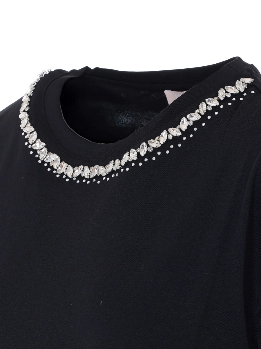 Tricou Liu Jo White negru - Img 3