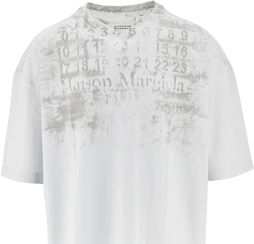 Tricou Logo print oversized T-shirt - Img 2