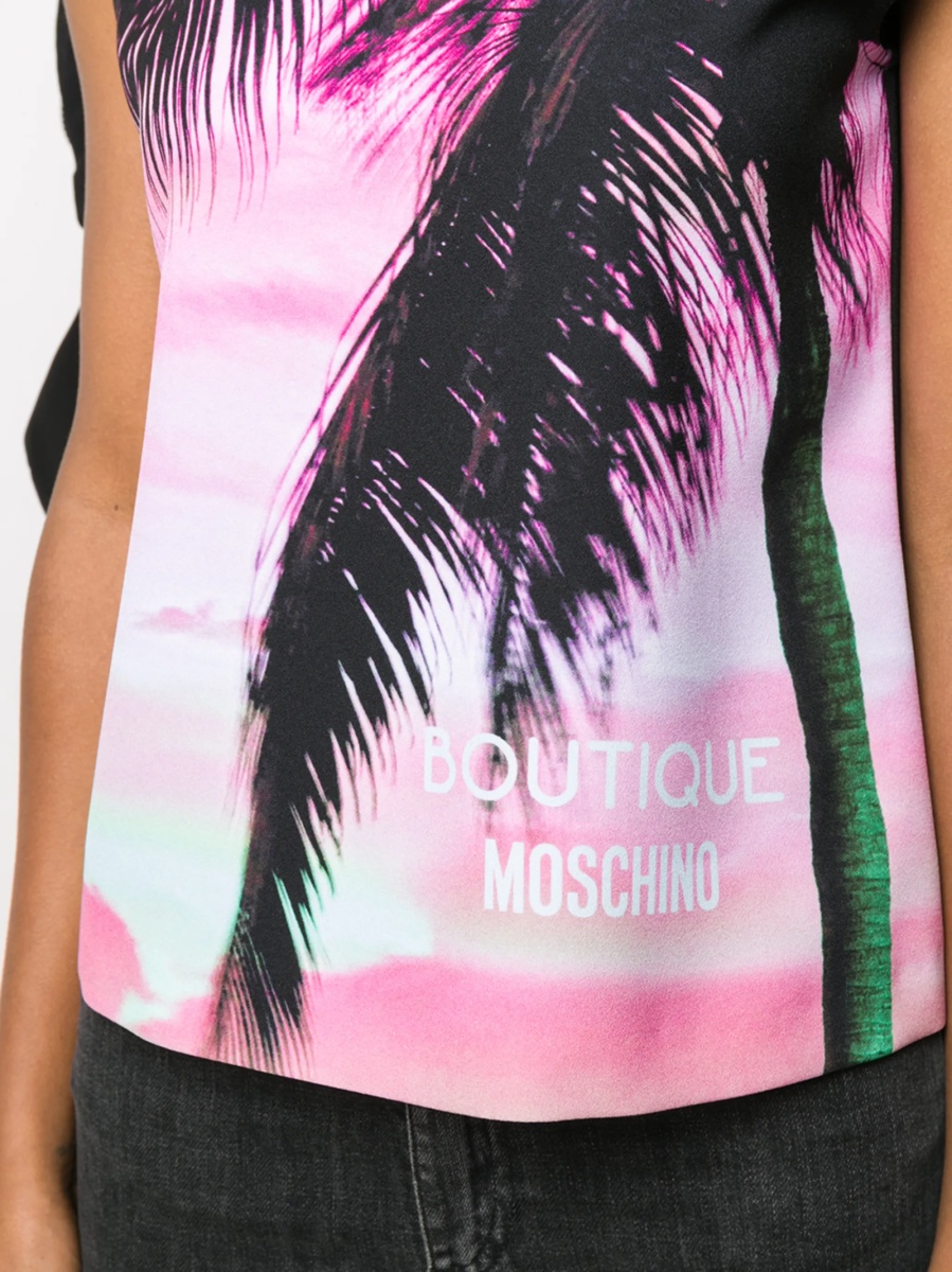 Tricou LOVE Moschino roz - Img 5