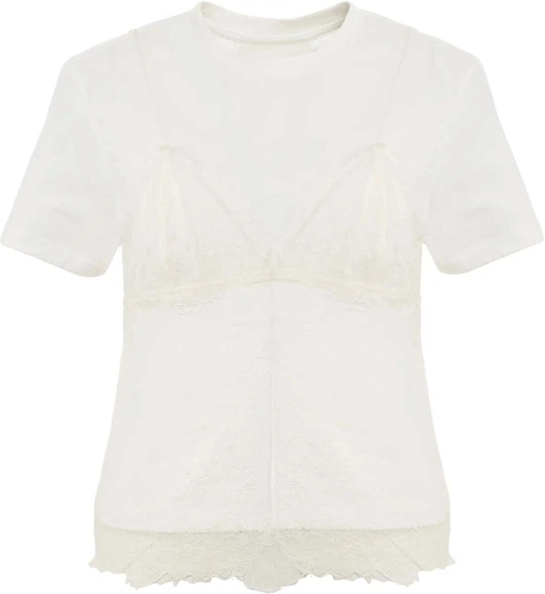 Tricou Love Stories alb 'Jenn' - Img 2