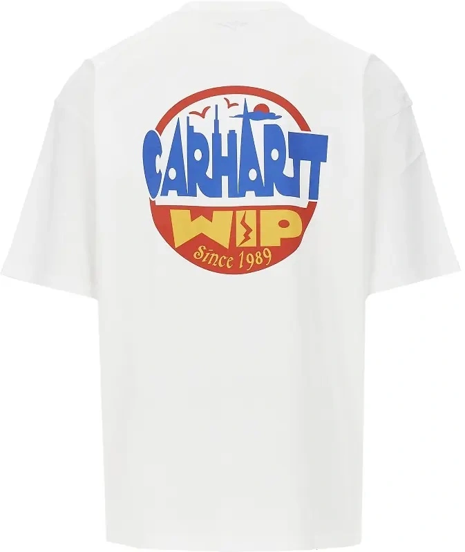 Tricou 'Luggage Label' print T-shirt - Img 3