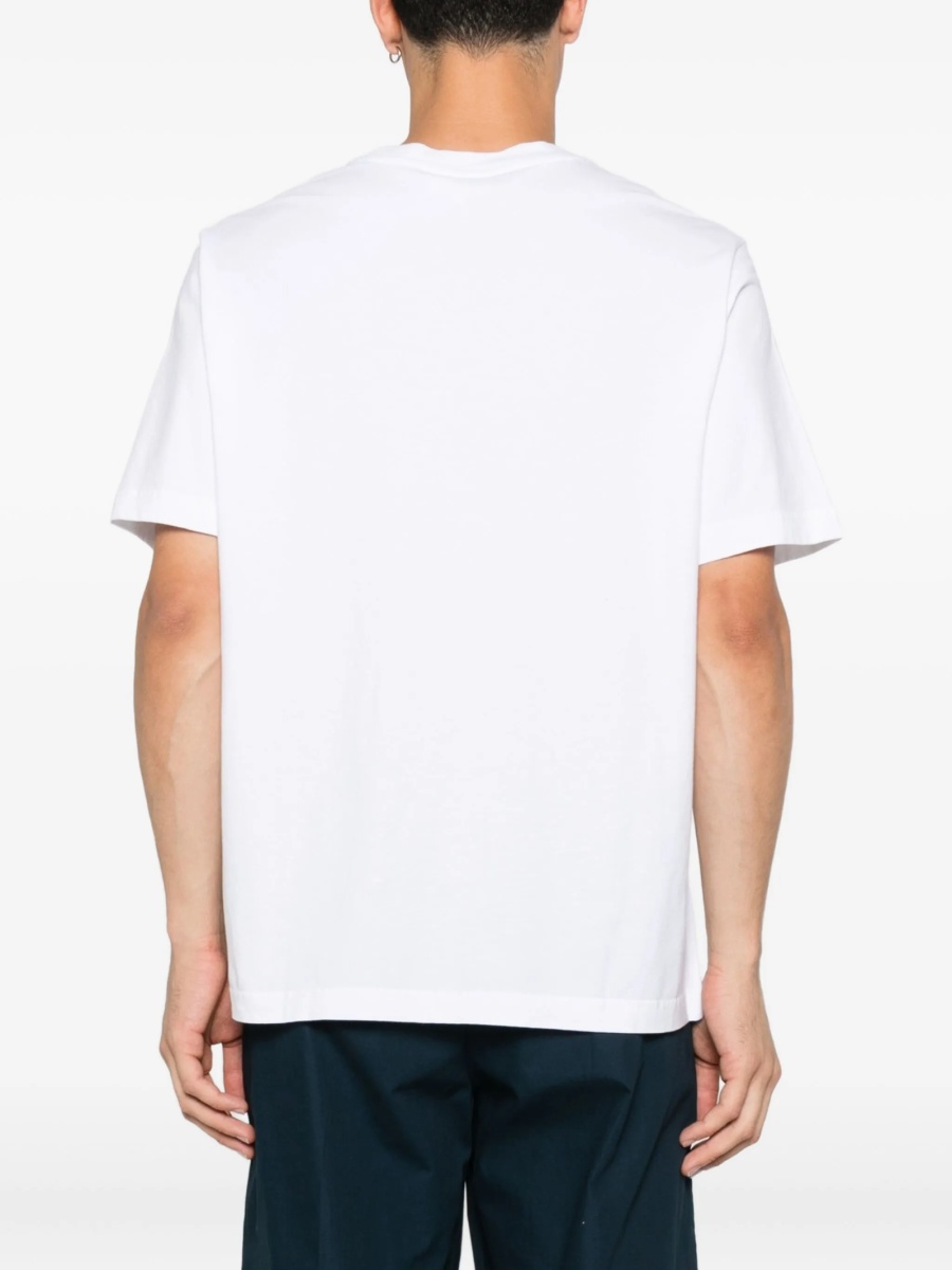Tricou MAISON KITSUNÉ alb - Img 3