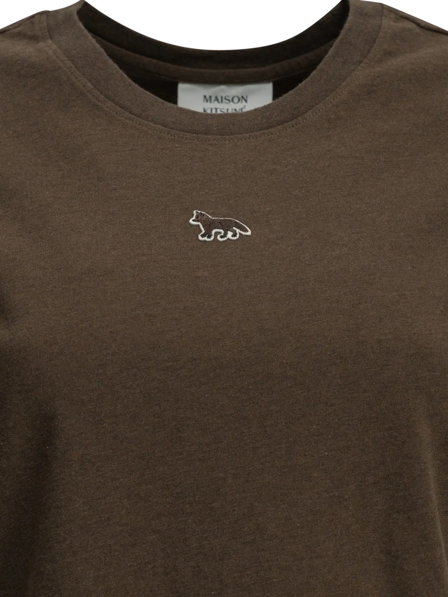 Tricou MAISON KITSUNÉ "Baby Fox" Crew-Neck T-Shirt - Img 3