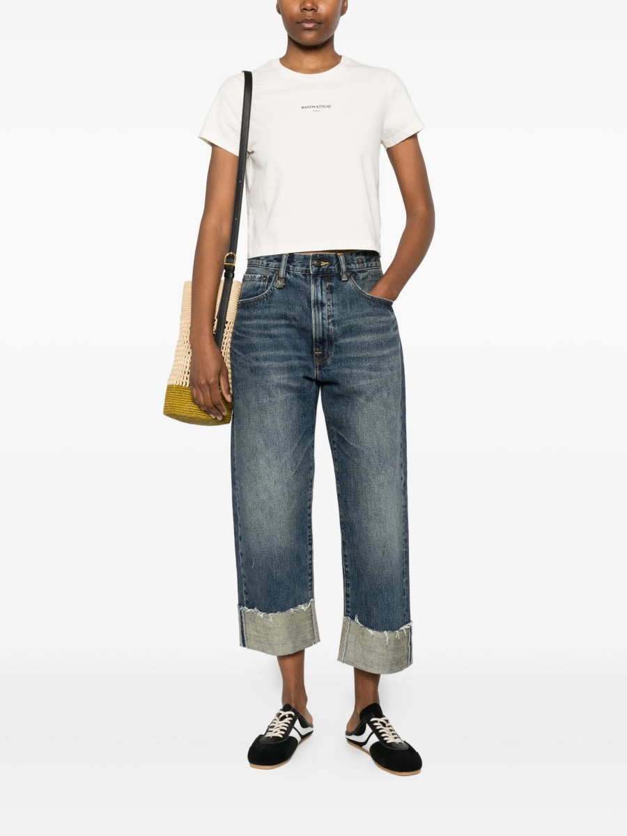 Tricou MAISON KITSUNÉ neutru - Img 2