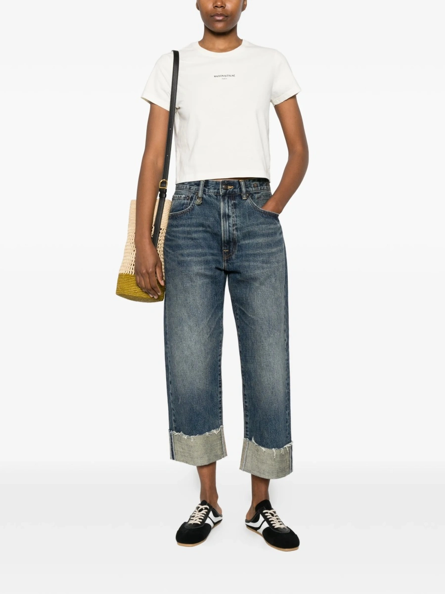 Tricou MAISON KITSUNÉ neutru - Img 2