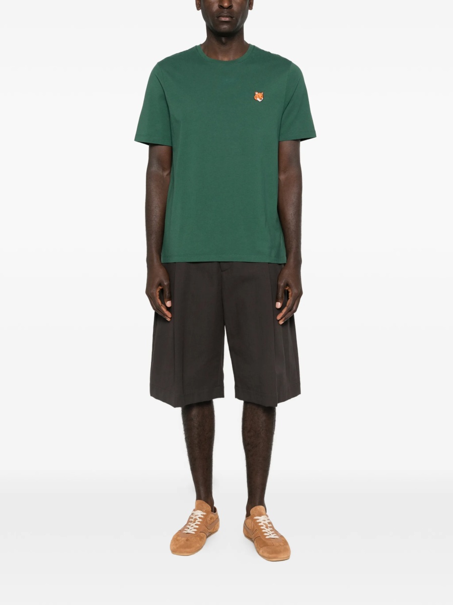 Tricou MAISON KITSUNÉ verde - Img 2