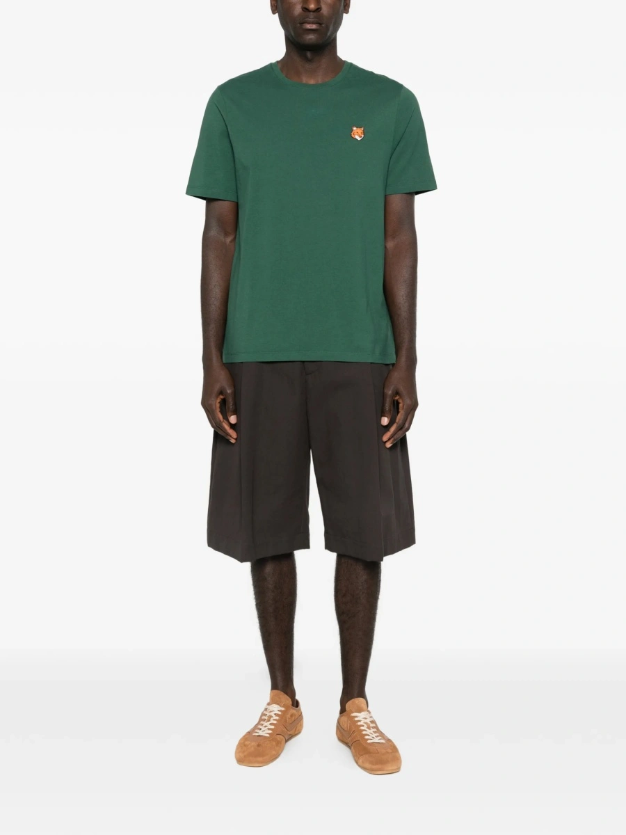 Tricou MAISON KITSUNÉ verde - Img 2
