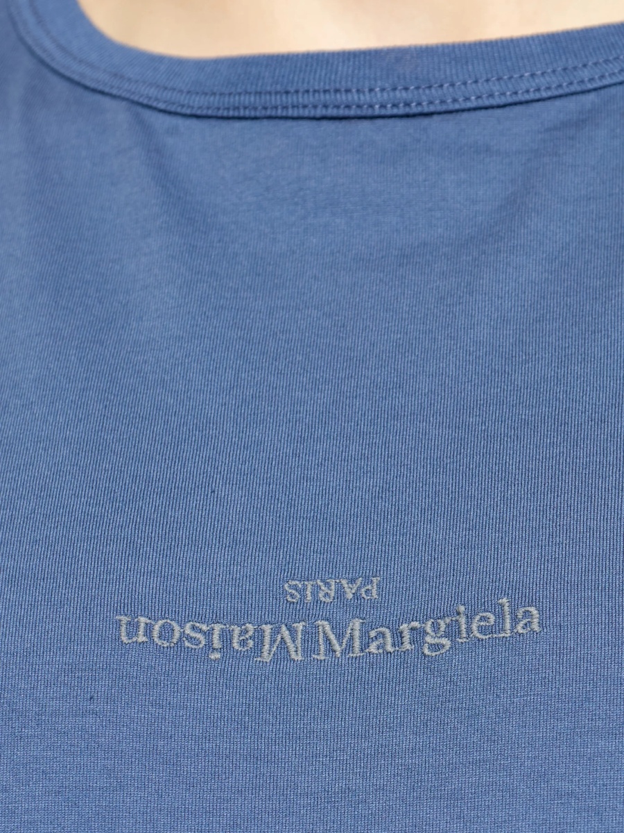 Tricou Maison Margiela albastru - Img 5