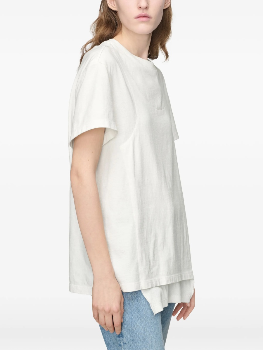 Tricou Maison Margiela alb - Img 4
