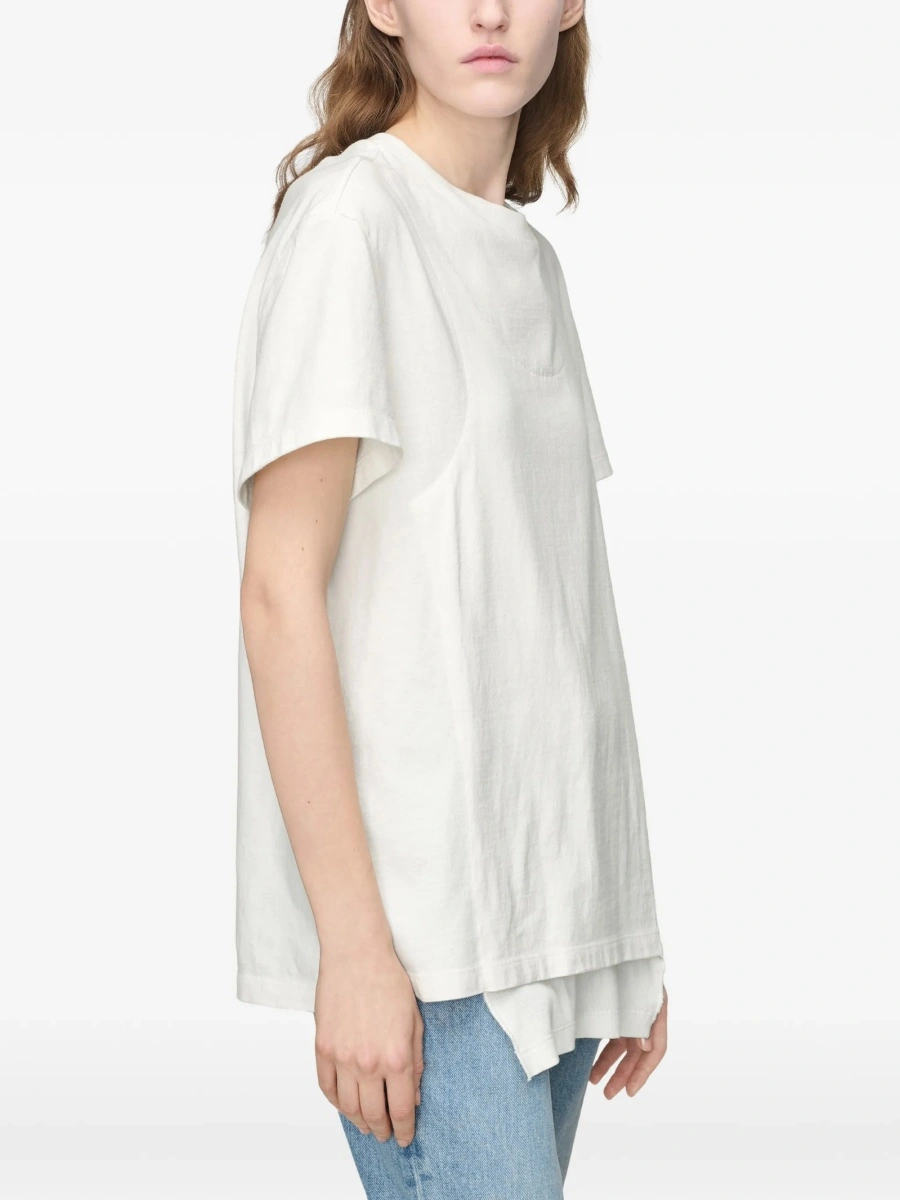 Tricou Maison Margiela alb - Img 4