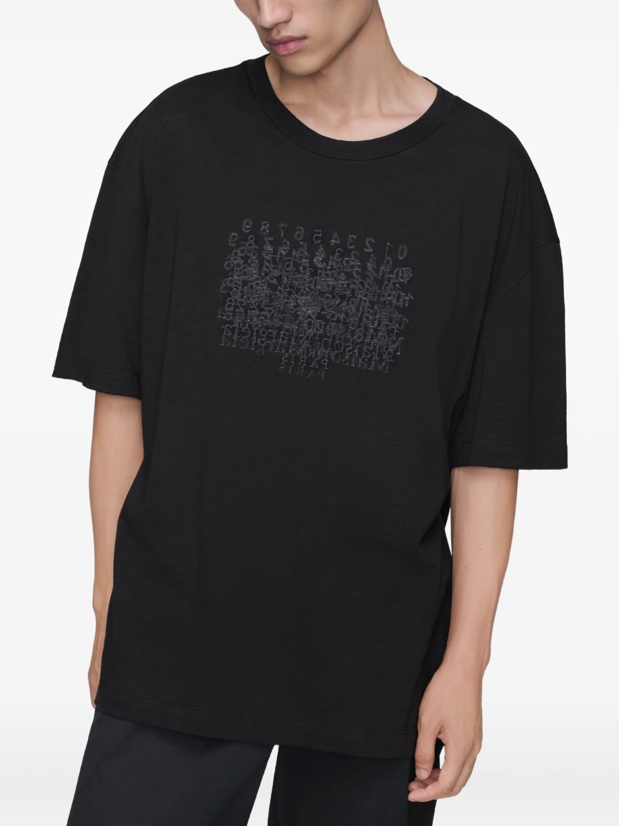 Tricou Maison Margiela negru - Img 3