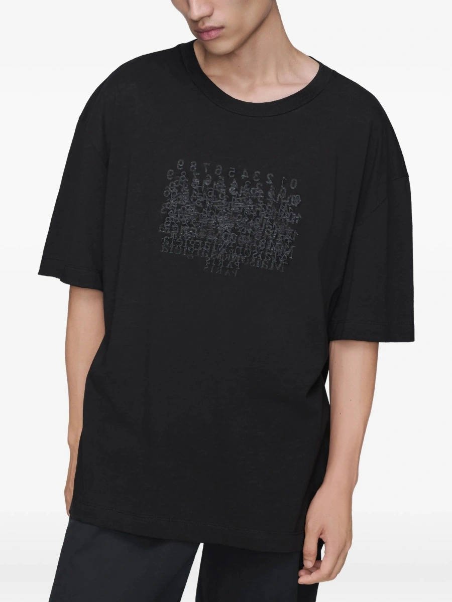 Tricou Maison Margiela negru - Img 3