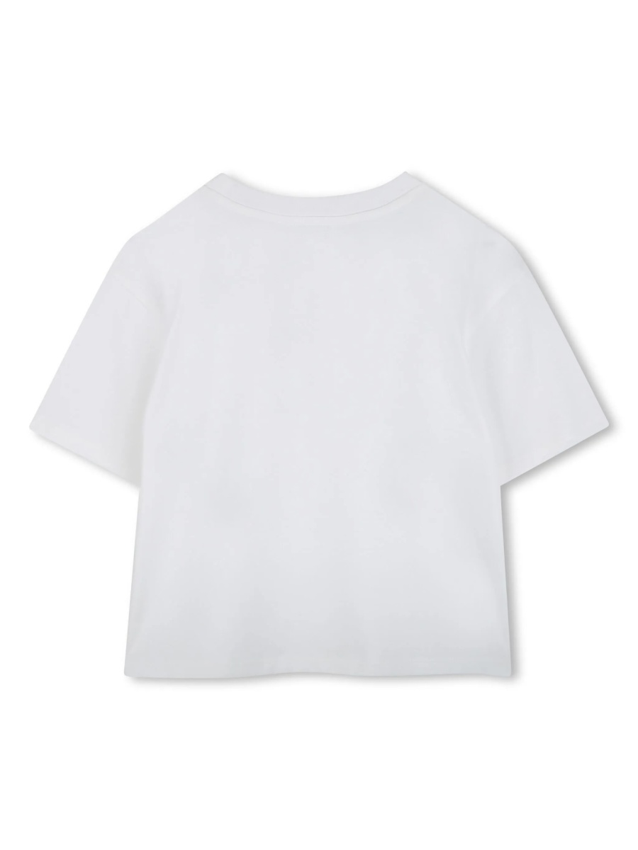 Tricou Marc Jacobs alb din bumbac - Img 2