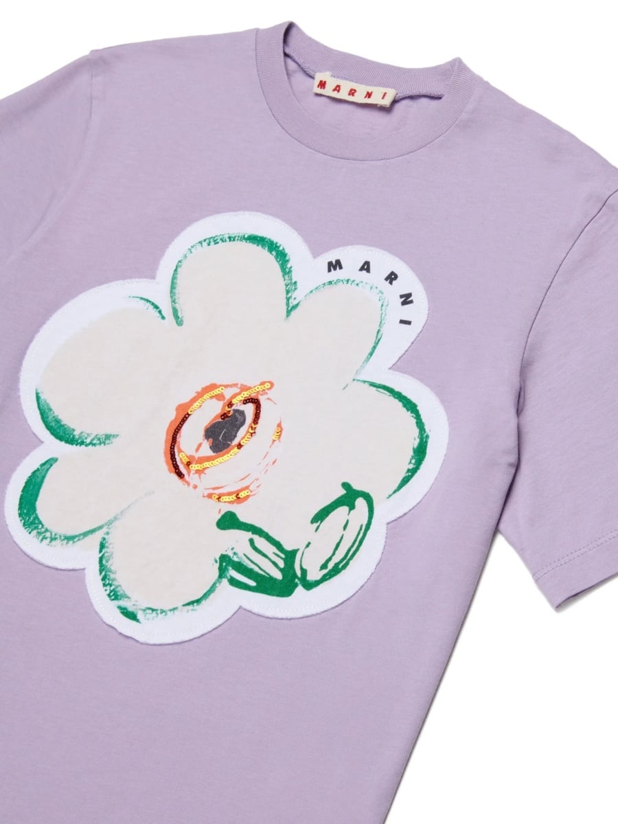 Tricou Marni violet - Img 3