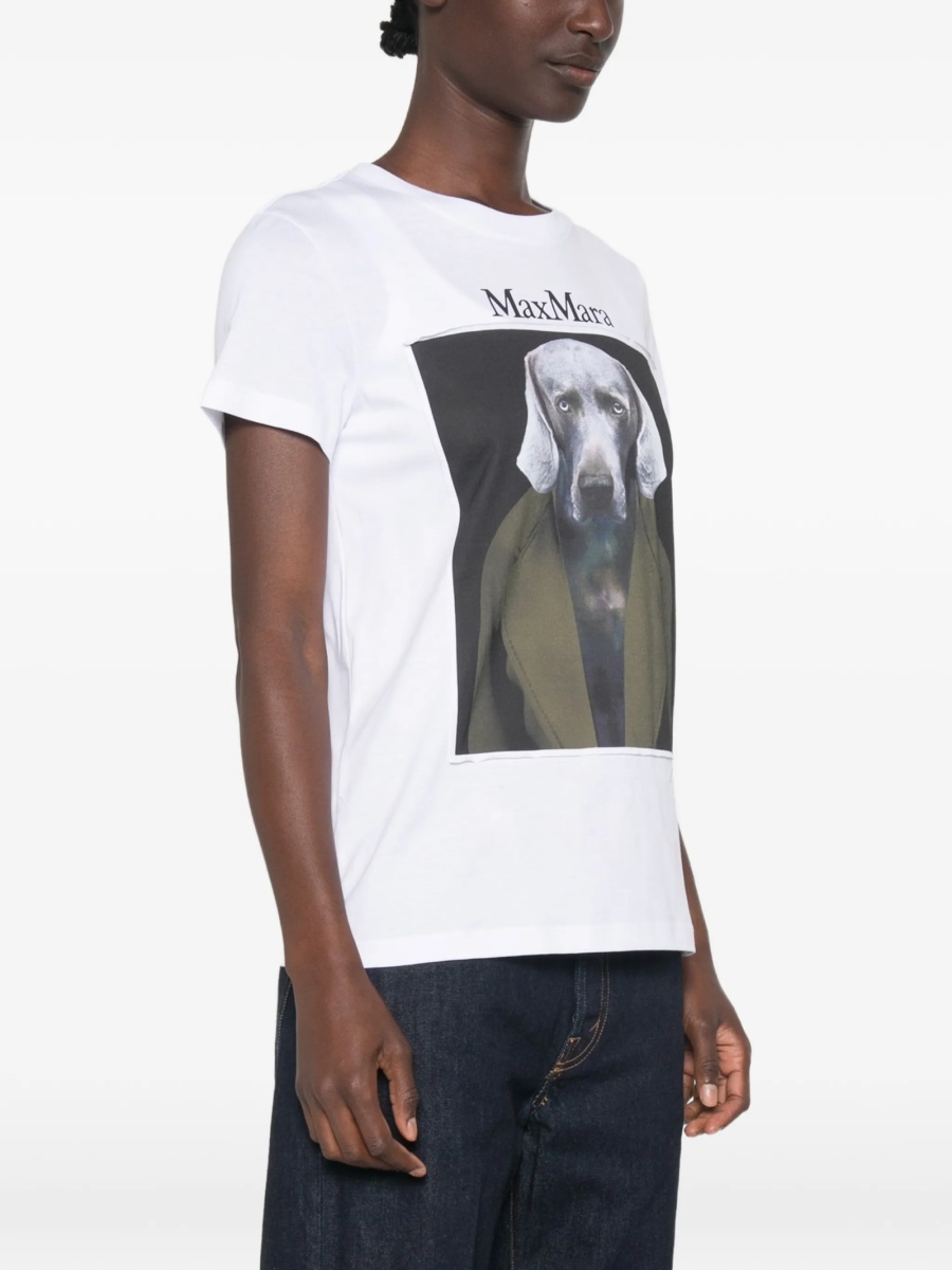 Tricou Max Mara alb - Img 6