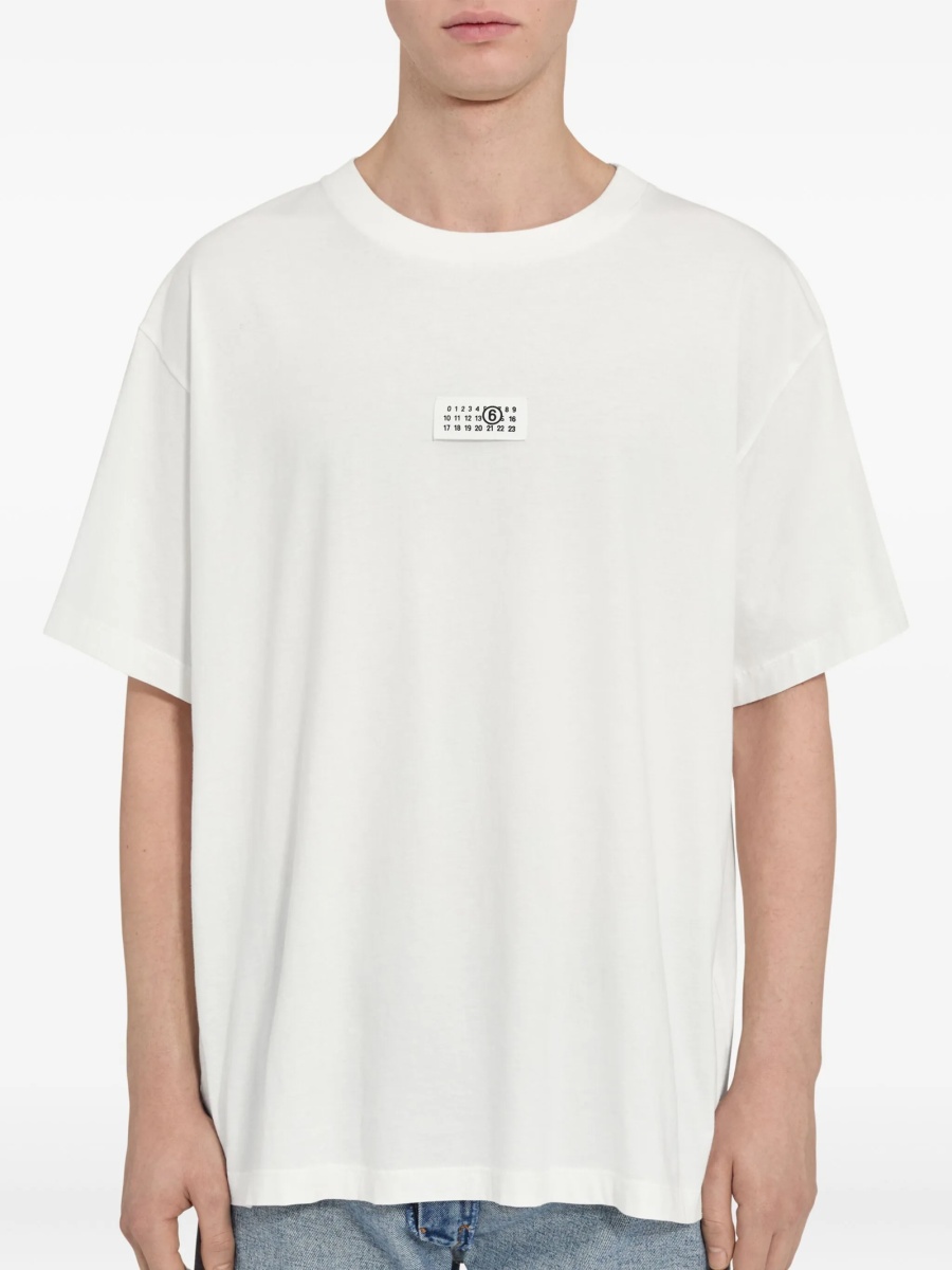 Tricou MM6 Maison Margiela alb - Img 5