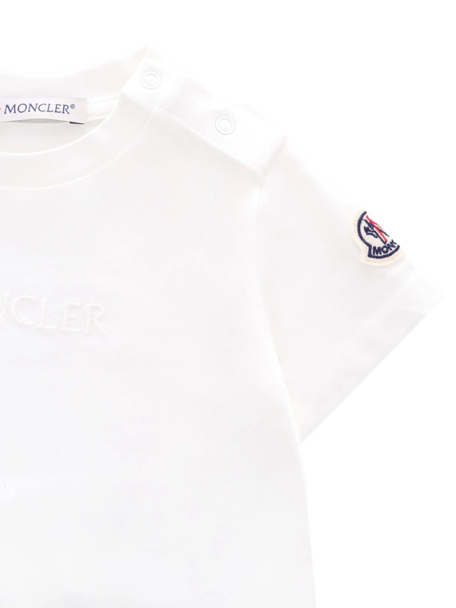 Tricou Moncler alb - Img 3