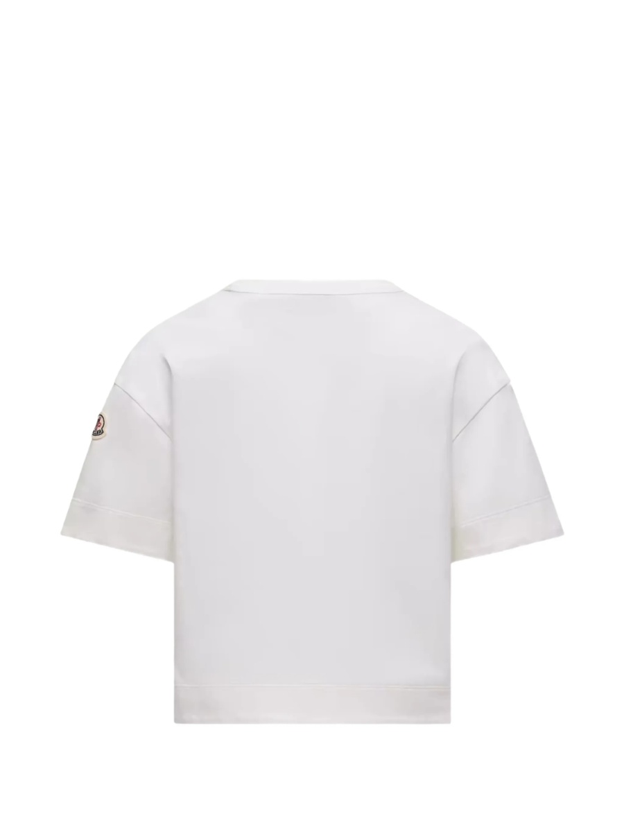 Tricou Moncler alb - Img 2